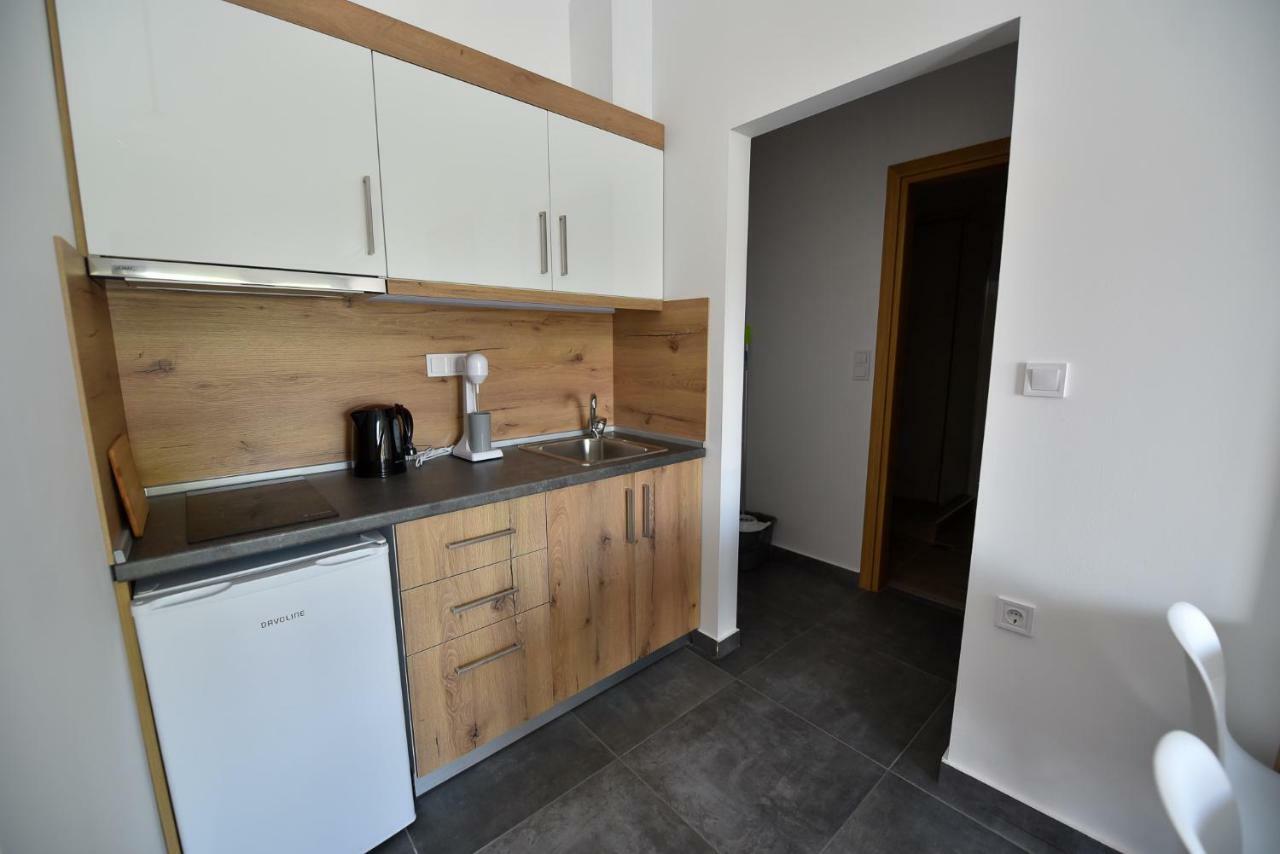 Lamda Deluxe Apartments Keramotí Buitenkant foto