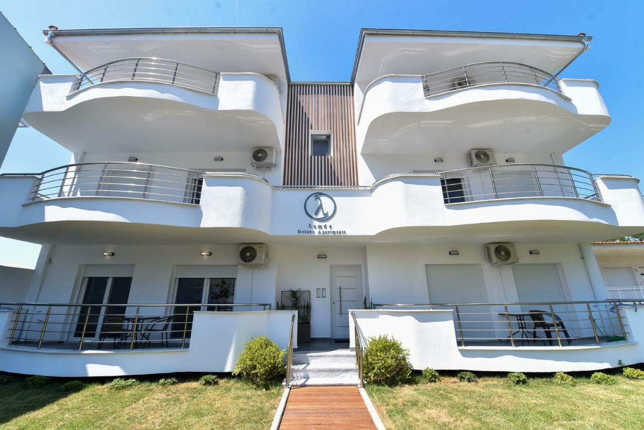 Lamda Deluxe Apartments Keramotí Buitenkant foto